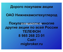 Покупаем акции ОАО Нижнекамсктехуглерод