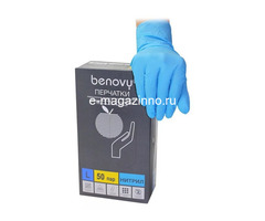 Нитриловые перчатки. Оригинал Benovy