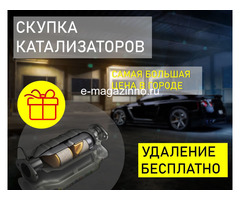 Удаление катализаторов, скупка. Наша доплата в Москве