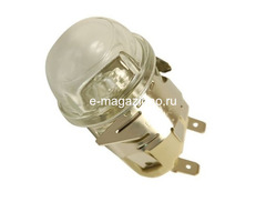 Лампа галогеновая G9 40W 230V в сборе с патроном к духовкам AEG, Electrolux, Zanussi, Ikea