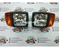 Фара основного освещения UDS-010 (JCB, Case, John Deere, Komatsu) Заднее крепление